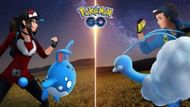 A PvP battle in Pokémon GO (Image via The Pokémon Company)